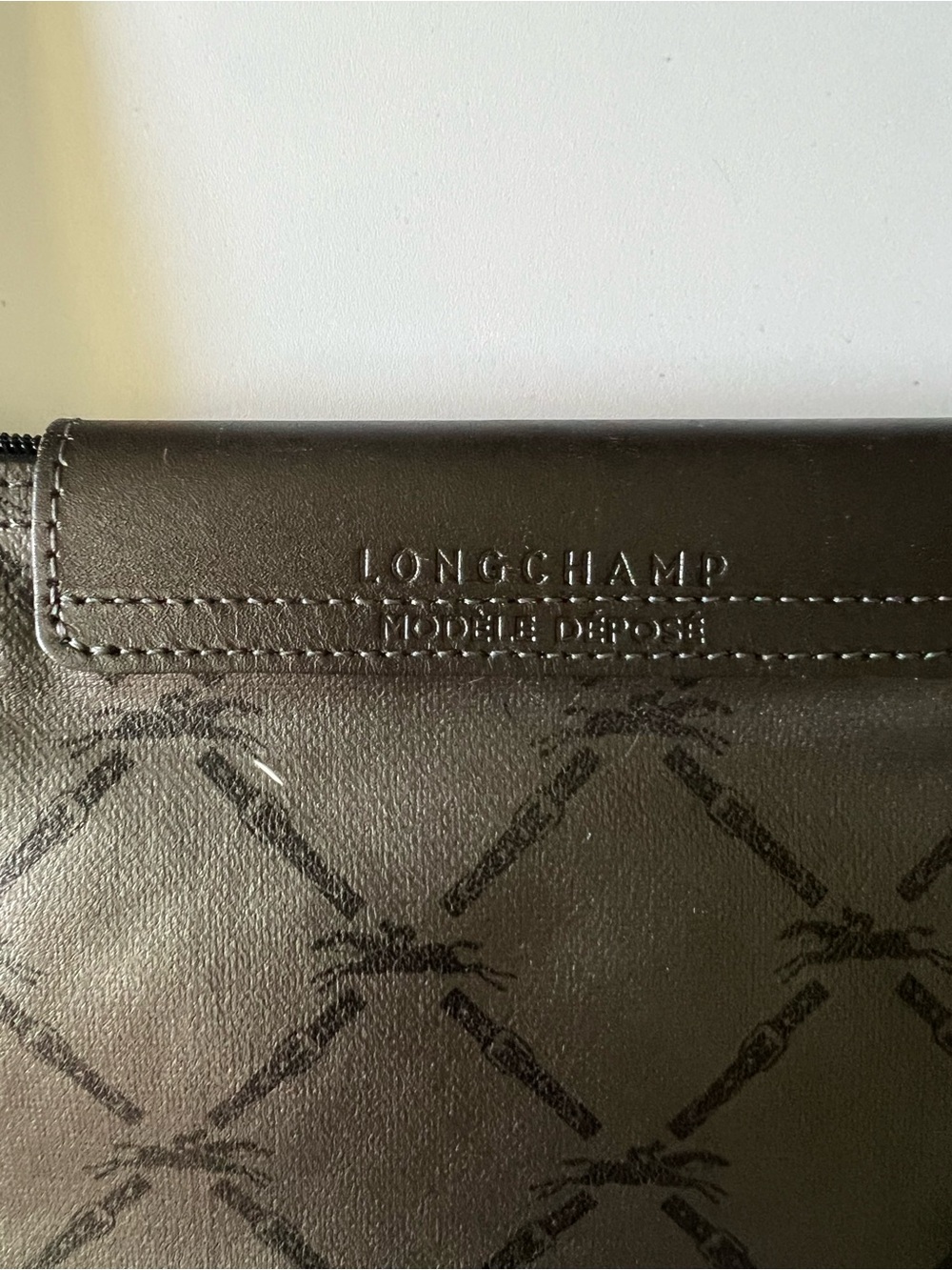 Longchamp Le Pliage LM Pewter Large - Picture 4 of 15